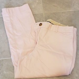 Talbots The Perfect Crop Curvy Pink Size 10